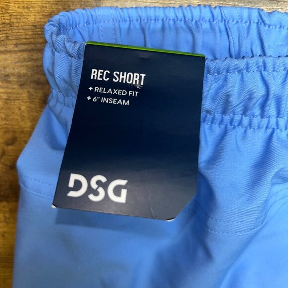 DSG Mens Running Shorts Size 2XL Blue Relaxed Fit 6" Inseam - Picture 3 of 7
